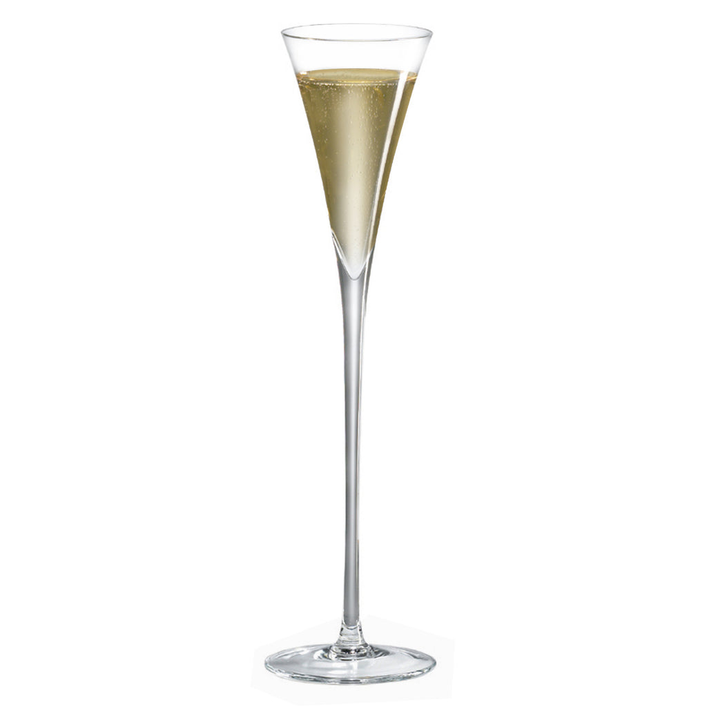 3 Fluted Wine Glasses Teardrop Splash Accent Stem Champagne
