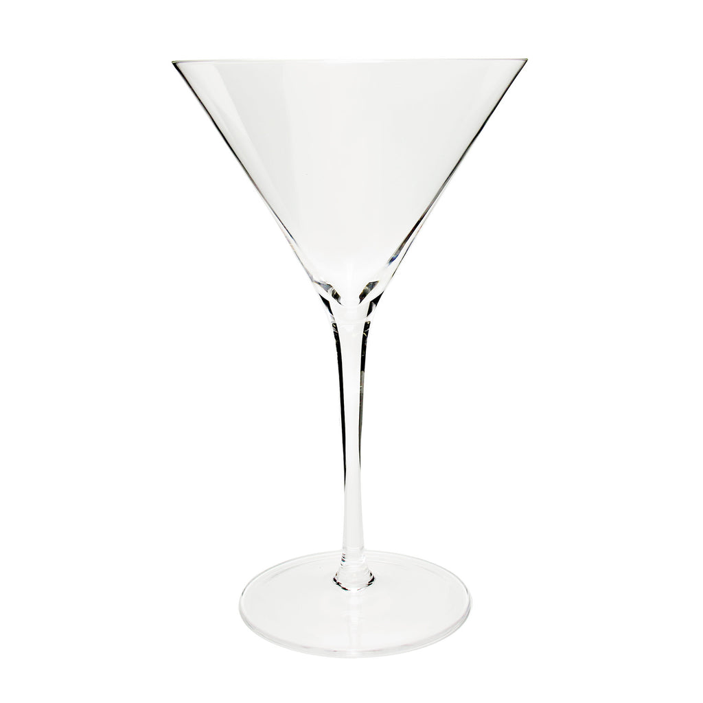 Monogrammed Martini Glasses, Set/4